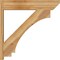 Ekena Millwork Imperial Slat Rough Sawn Outlooker, Western Red Cedar, 8"W x 38"D x 38"H OUT08X38X38IMP06RWR - alternate 2